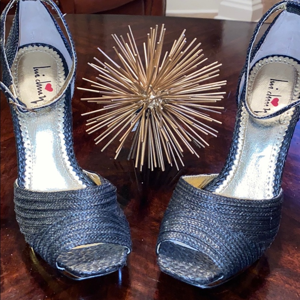 Luichiny Straw Woven Heels